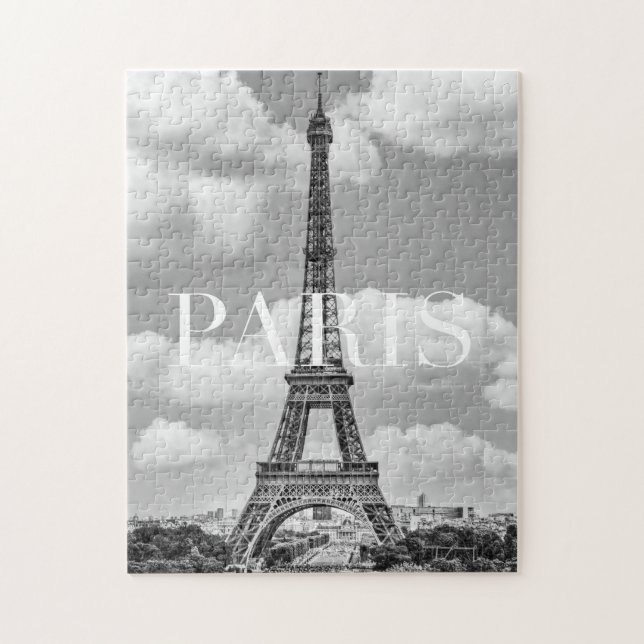 Puzzle Tour Eiffel à Paris, France (Vertical)