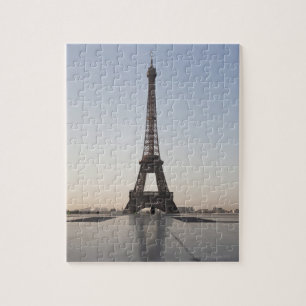 Puzzle Tour Eiffel au crépuscule, Paris, Ile-de-France,