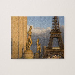 Puzzle Tour Eiffel depuis le Palais de Chaillot, Paris,