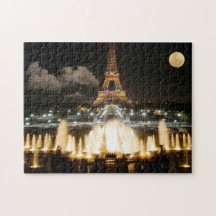 Tour Eiffel en soirée