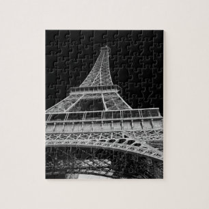 Puzzle Tour Eiffel noir et blanc