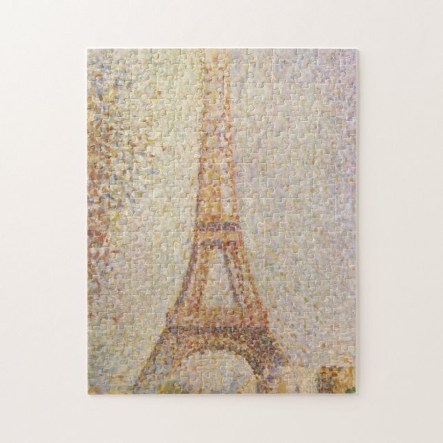 Puzzle Tour Eiffel par Georges Seurat (Vertical)