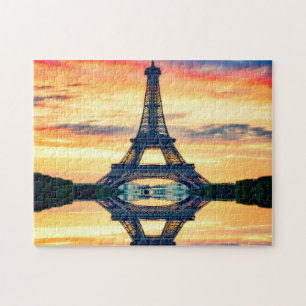Puzzle Tour Eiffel Paris.