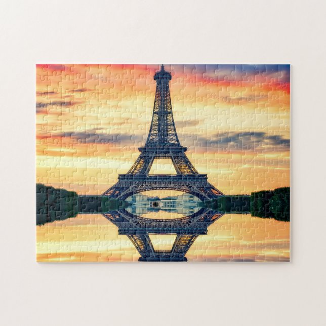 Puzzle Tour Eiffel Paris. (Horizontal)