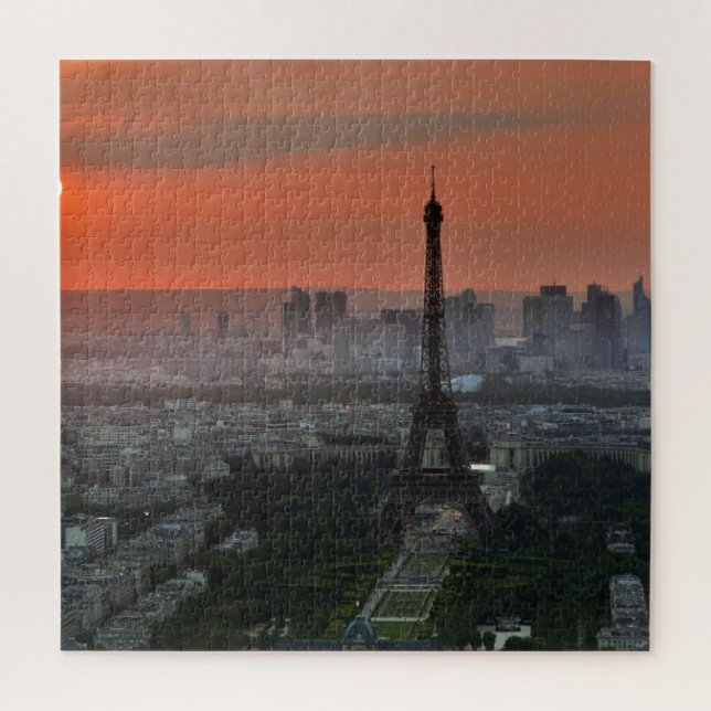 Puzzle Tour Eiffel Paris Europe Voyage Photo (Vertical)
