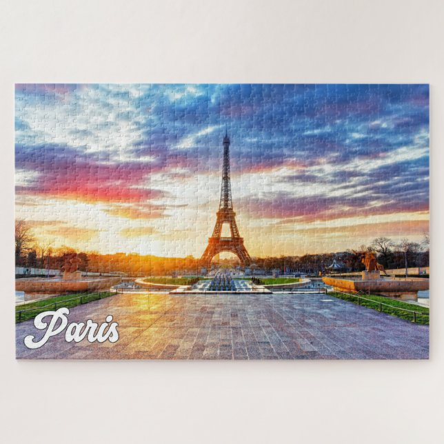 Puzzle Tour Eiffel, Paris, France (Horizontal)