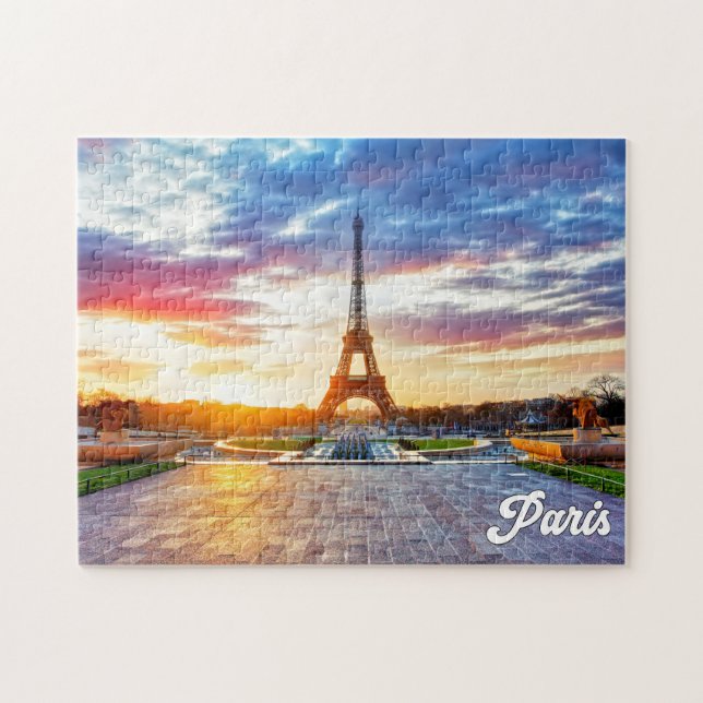 Puzzle Tour Eiffel, Paris, France (Horizontal)