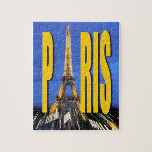 Puzzle Tour Eiffel Paris France