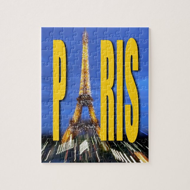 Puzzle Tour Eiffel Paris France (Vertical)