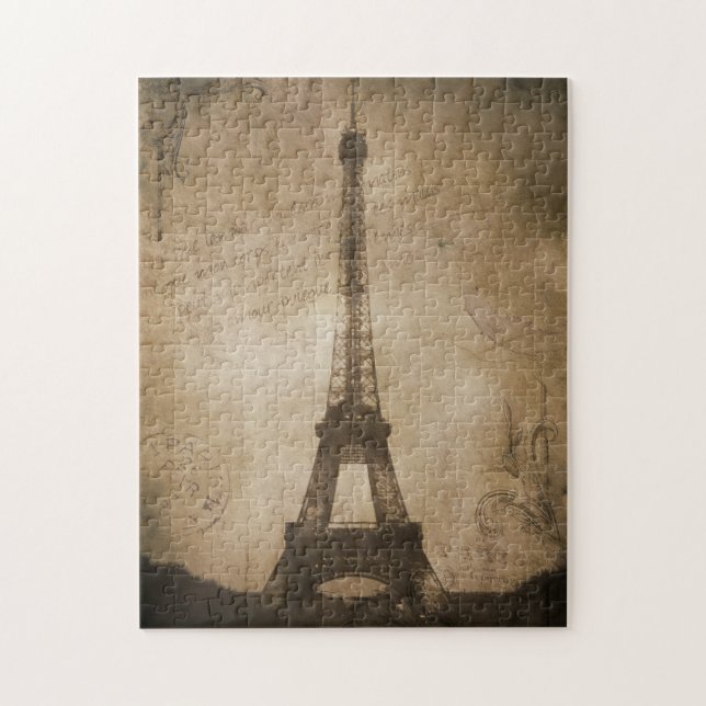 Puzzle Tour Eiffel vintage (Vertical)
