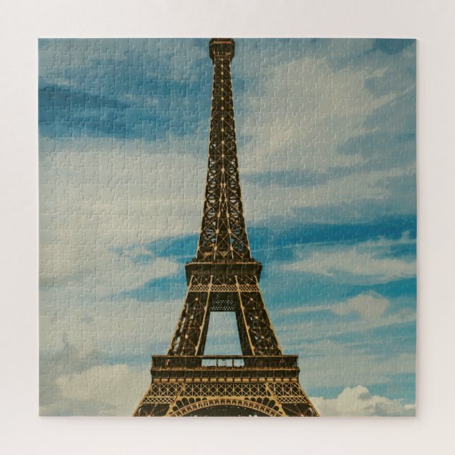 Puzzle Tour Eiffel vintage Paris Europe (Vertical)