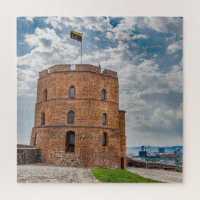 Tour Gediminas à Vilnius, Lituanie Jigsaw Puzzl