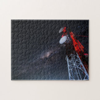 Puzzle Tour radio Voie lactée Nuit étoilée