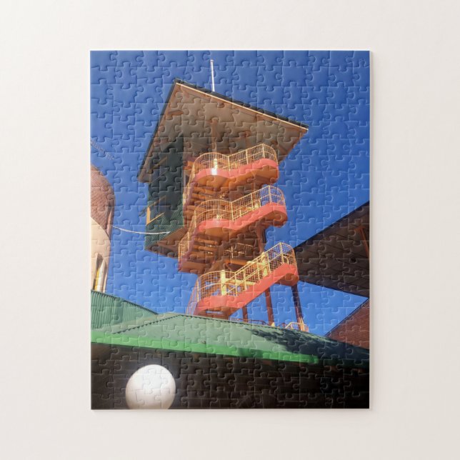 Puzzle tour rétro cool (Vertical)