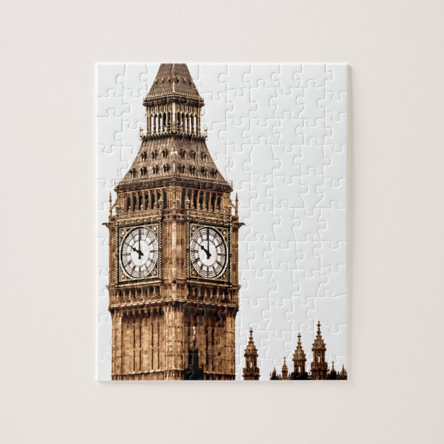 Puzzle Tour Sepia Big Ben (Vertical)