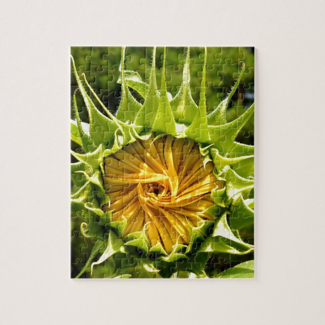 Puzzle Tourbillon de tournesol (Vertical)