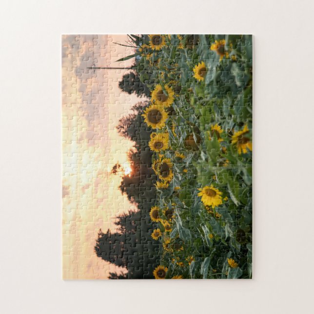 Puzzle Tournesol (Vertical)