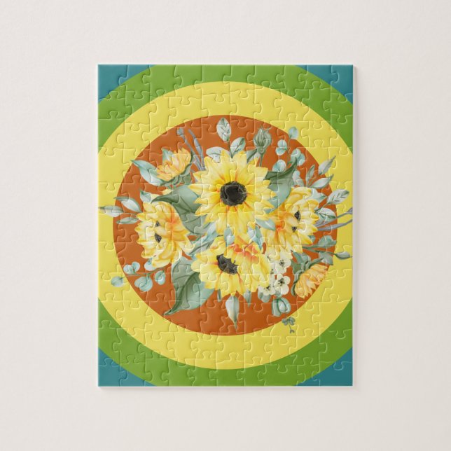 Puzzle Tournesol (Vertical)