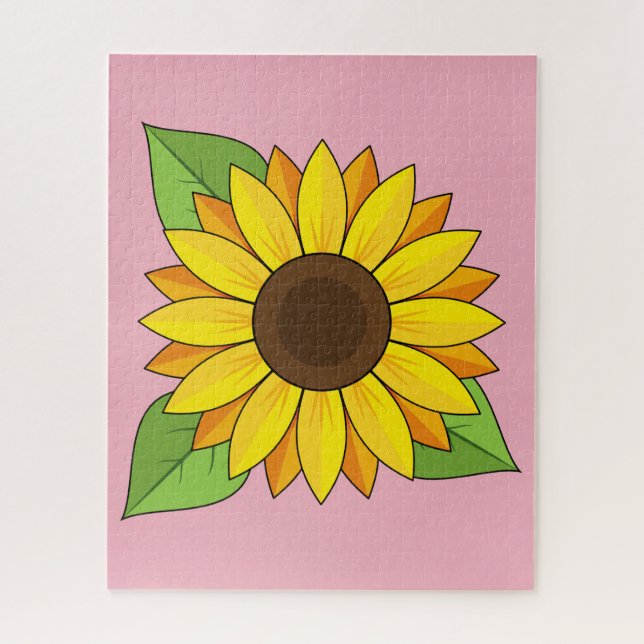 Puzzle Tournesol (Vertical)