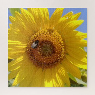 Puzzle Tournesol jaune