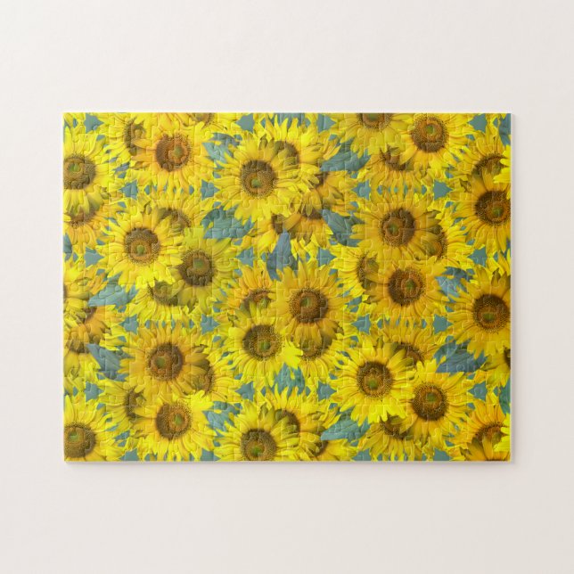 Puzzle Tournesol - look vintage (Horizontal)