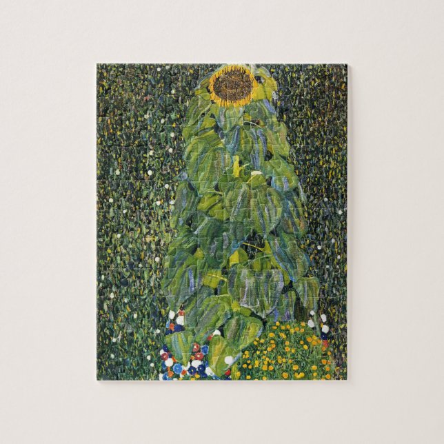 Puzzle Tournesol par Gustav Klimt (Vertical)