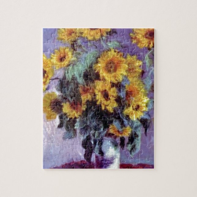 Puzzle Tournesols par Claude Monet (Vertical)