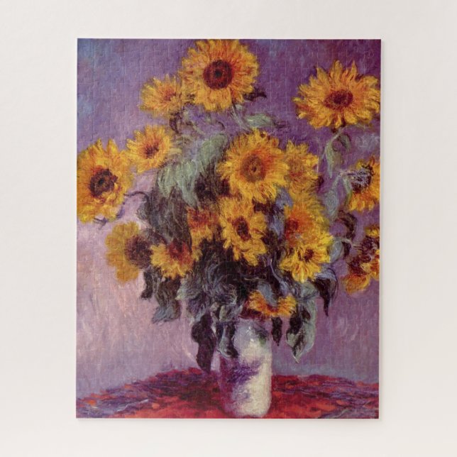 Puzzle Tournesols par Claude Monet (Vertical)