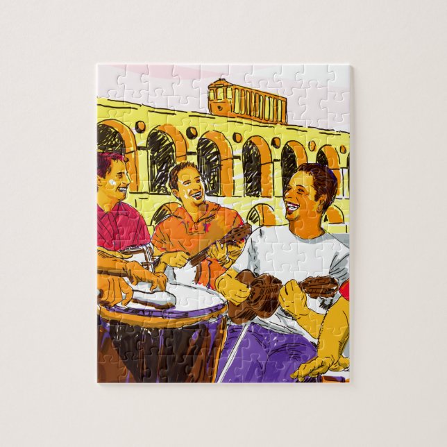 Puzzle Tournoyer de Samba - Rio de Janeiro - Brésil (Vertical)