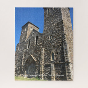 Puzzle Tours jumelles de l'église St Mary's Reculver Kent