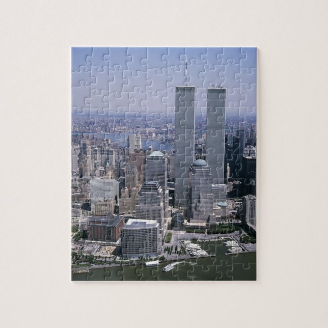 Puzzle Tours jumelles Skyline New York (Vertical)