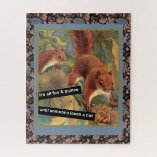 Puzzle Tout est amusant et jeux jusqu'à ce que quelqu'un