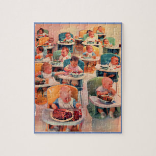 Puzzle tout le baby restaurant