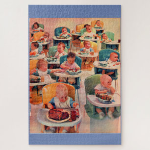 Puzzle tout le baby restaurant