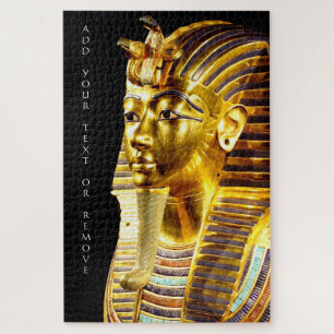 Puzzle Toutankhamon masque de mort en or Egypte,