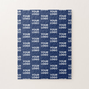 Puzzle Toute image ou logo d'entreprise bleu marine foncé