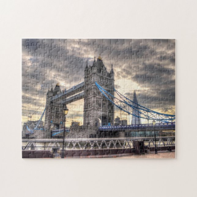 Puzzle Tower Bridge & The Shard, Londres, Angleterre (Horizontal)
