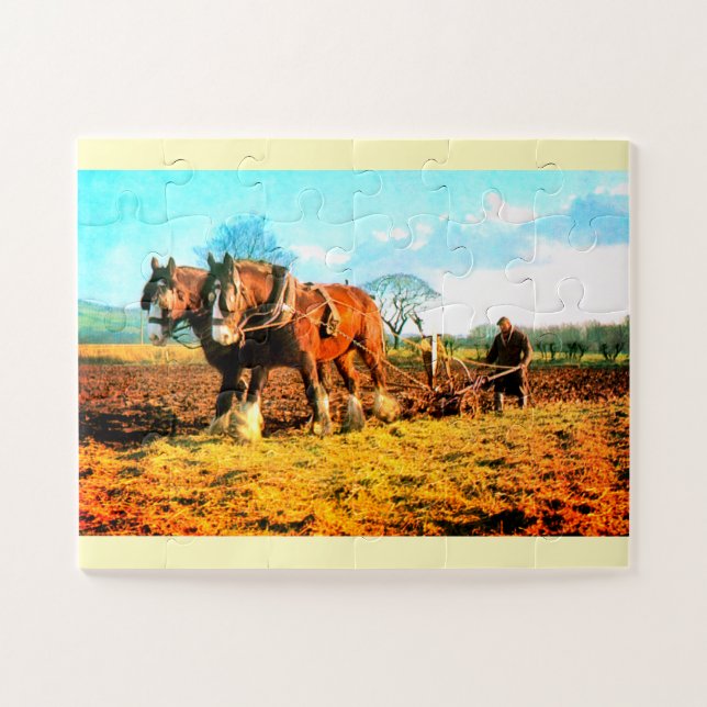 Puzzle Tracage vintage (Horizontal)