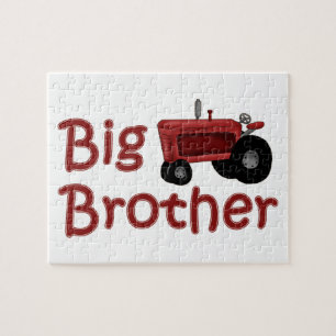 Puzzle Tracteur rouge Big Brother