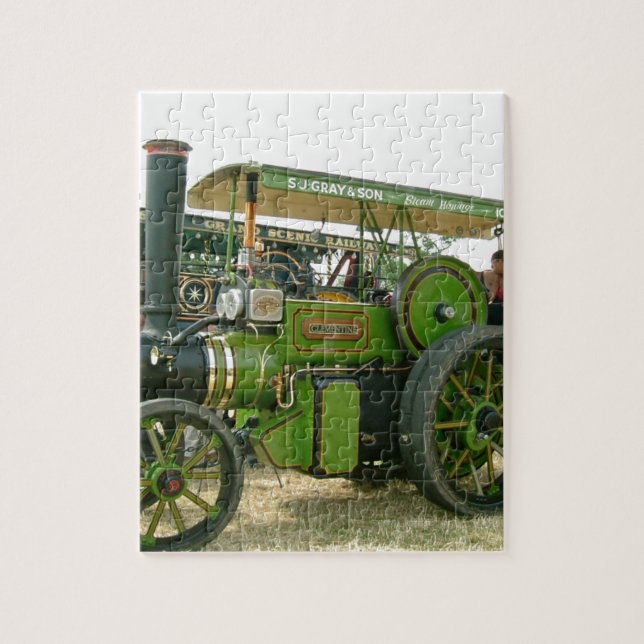 Puzzle tracteur vintage (Vertical)