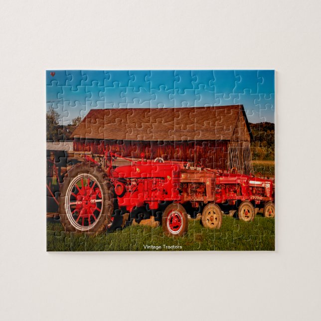 Puzzle Tracteurs Anciens (Horizontal)