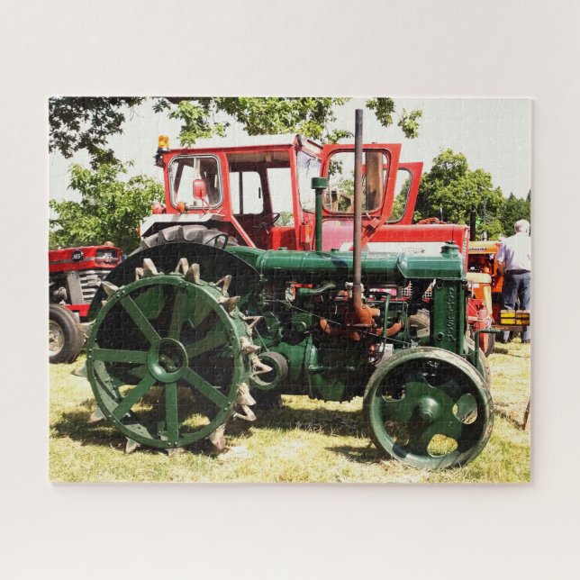 Puzzle TRACTEURS vintages (Horizontal)
