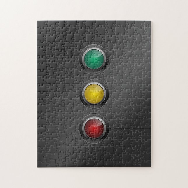 Puzzle Traffic Lights (Vertical)