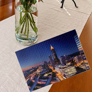 Puzzle Trafic nocturne complexe Atlanta