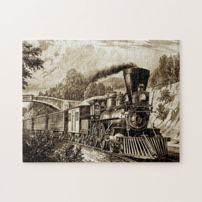 Puzzle Train 32 (Horizontal)