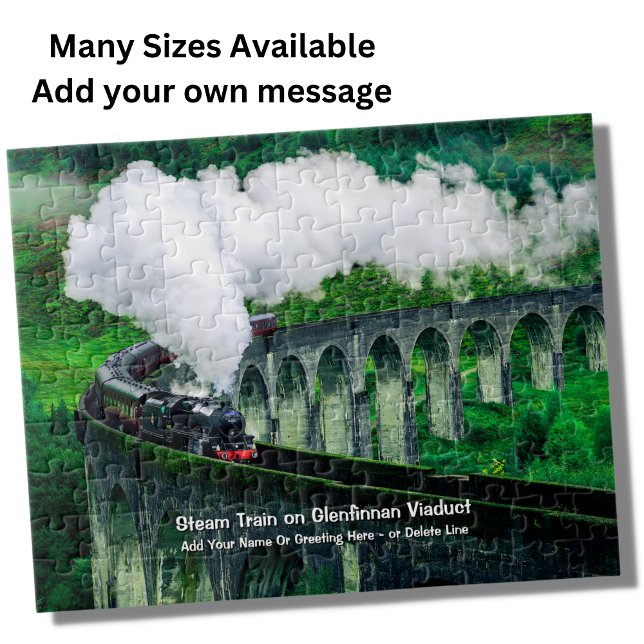 Puzzle Train à vapeur dans le viaduc de Glenfinnan - Ajou (Créateur téléchargé)