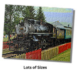 Puzzle Train à vapeur Heritage<br><div class="desc">Un joli train à vapeur sur ce puzzle - voir mon magasin pour beaucoup plus de cadeaux de train.</div>