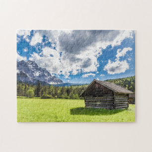 Puzzle Train Alm Panorama Garmisch-Partenkirchen Post