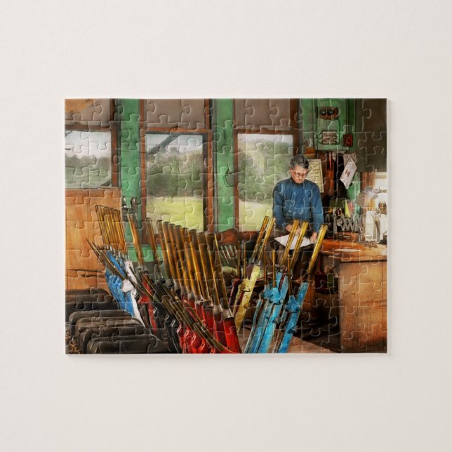 Puzzle Train - Contrôles - Dans la tour de signalisation  (Horizontal)