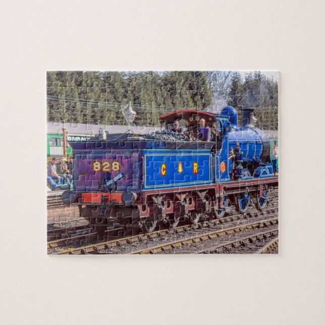 Puzzle Train de vapeur (Horizontal)